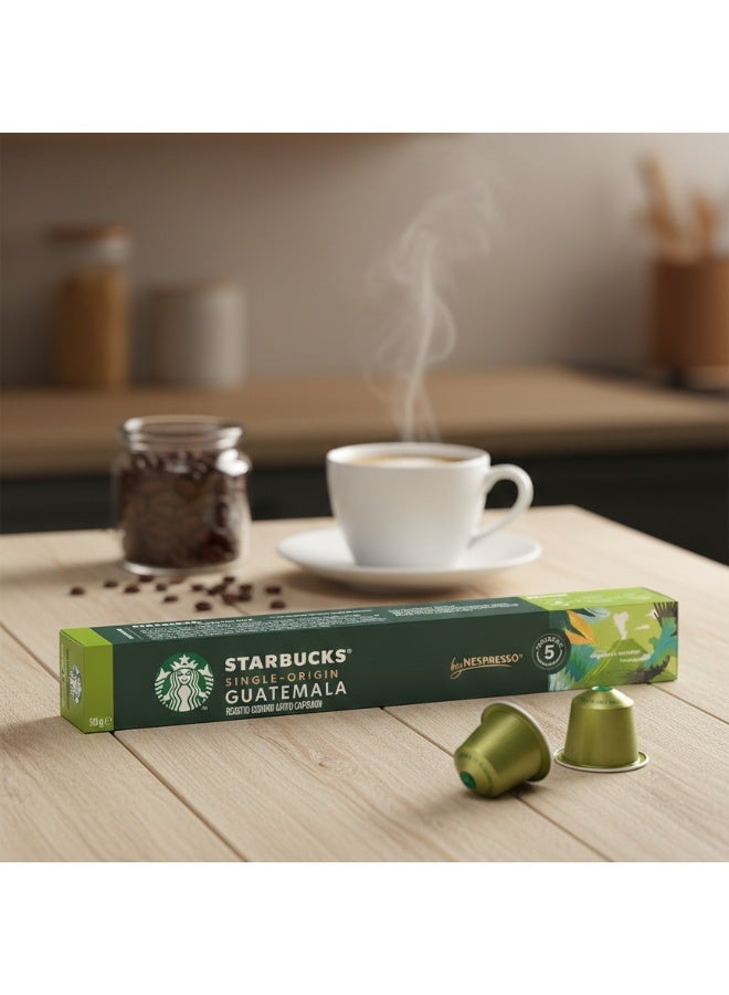 Starbucks Guatemala Nespresso Capsules 10 Pack - Image 3